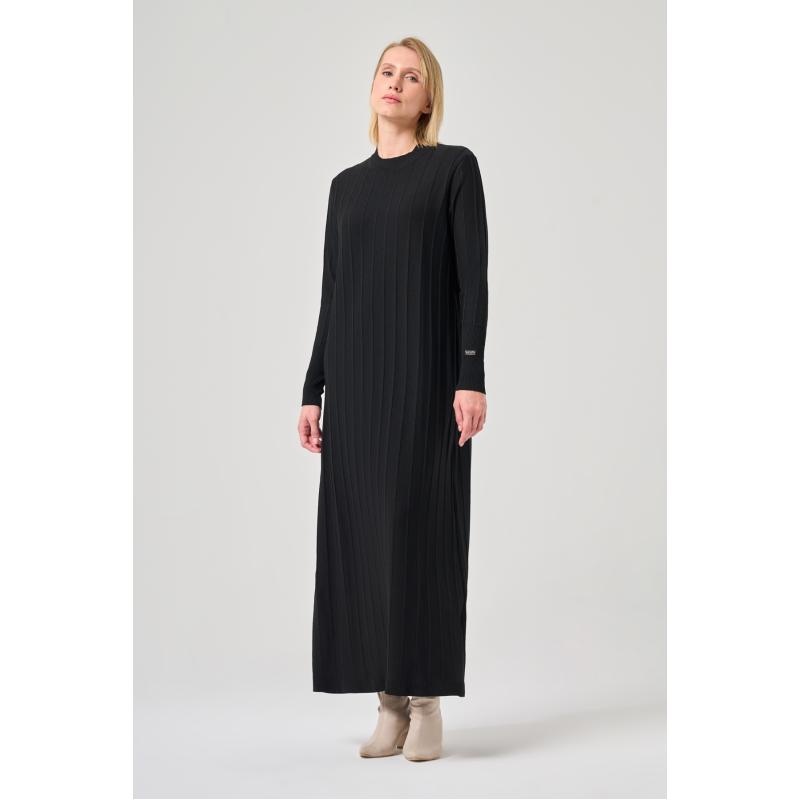 Merserize Astana Elbise Siyah