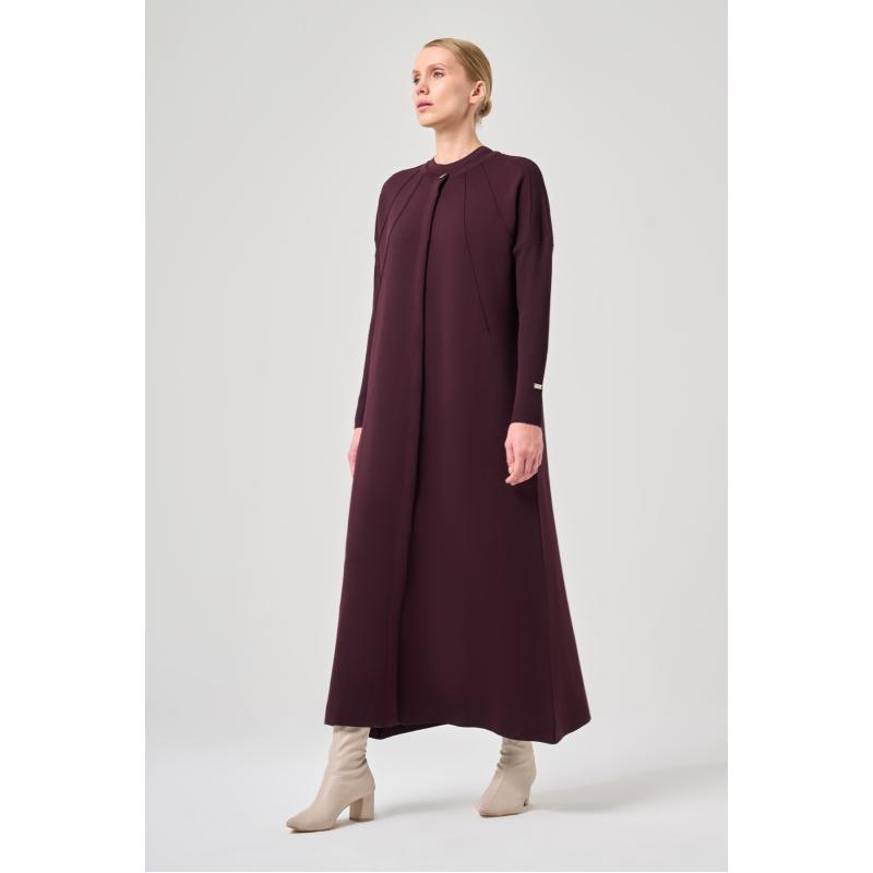 Triko Çelik Örgü Merserize Brit Kap Bordo